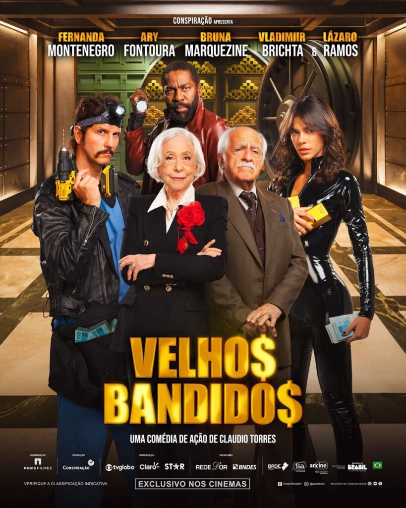 “Velhos Bandidos” ganha pôster e confirma estreia nos cinemas