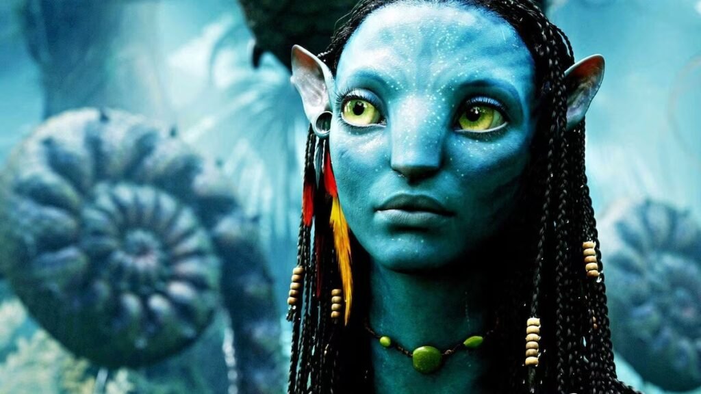 Zoe Saldaña interpreta a personagem Neytiri te Tskaha Mo'at'ite em "Avatar: Fogo e Cinzas"