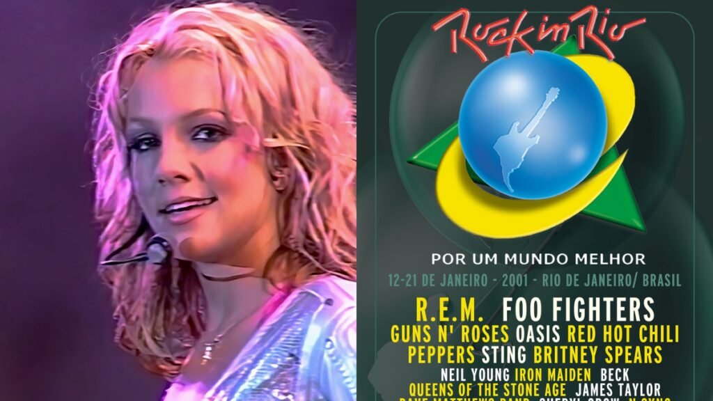Britney Spears e o Rock in Rio 2001: 25 anos de um show que entrou para a história