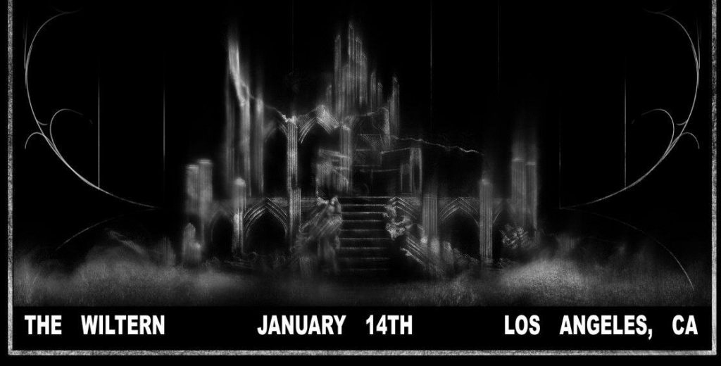 Imagem conceitual do palco de "Mayhem: Requiem", divulgada pela Apple Music