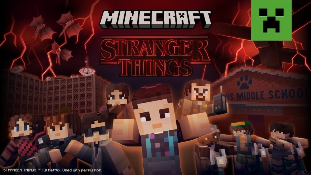 "Stranger Things" ganha expansão jogável em Minecraft
