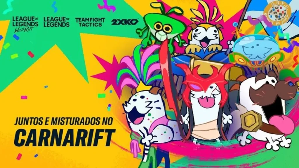 Riot Games amplia ações de Carnaval com o CarnaRift no Brasil