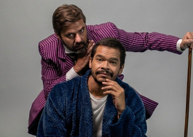 “Novacomédia”: Fábio Rabin e José Trassi estreiam espetáculo no Teatro Multiplan