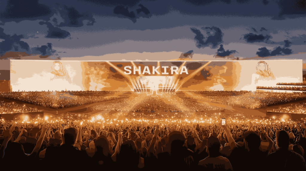 Residência de Shakira em Madri atinge 500 mil ingressos vendidos