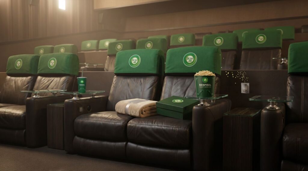Bom Ar leva fragrância para sala de cinema em ação inédita