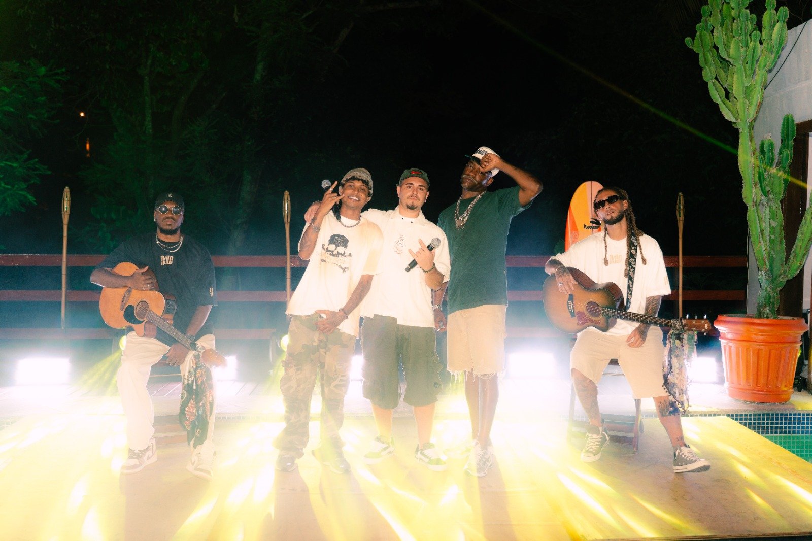 Pelé MilFlows, Junior Lord e Caslu falam sobre “Você Sabe”, inédita do Luau 1Kilo