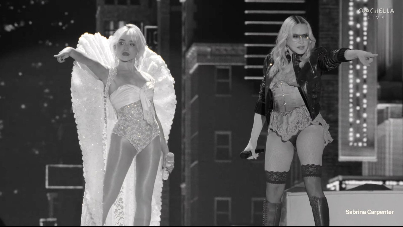 Madonna e Sabrina Carpenter no Coachella marcam nova era de “Confessions 2”