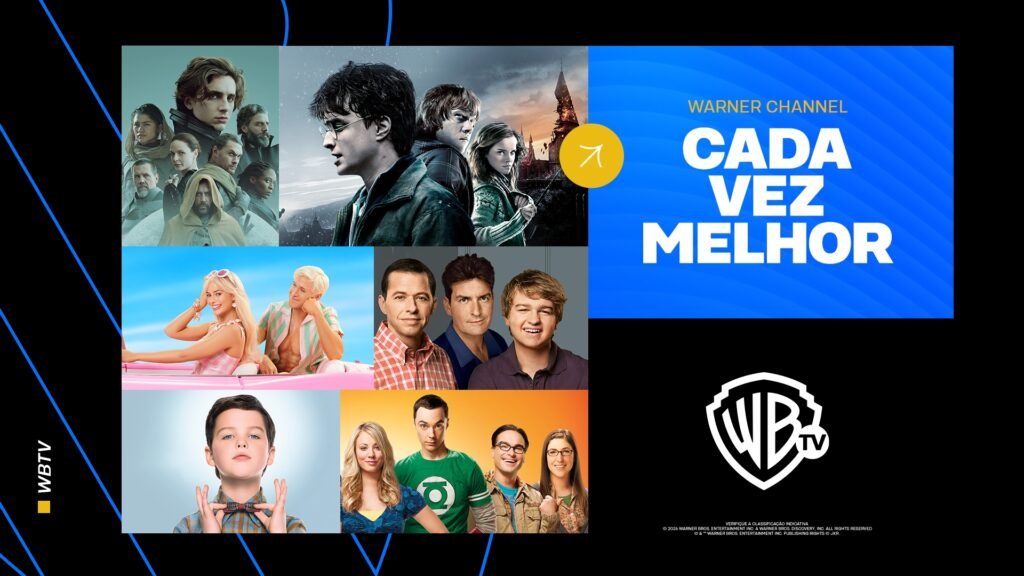 Canal Warner Channel apresenta nova fase com séries e filmes de sucesso