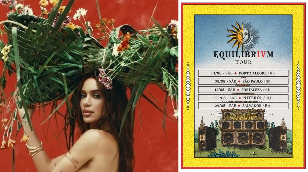 Anitta anuncia datas e cidades da “Equilibrivm Tour” no Brasil