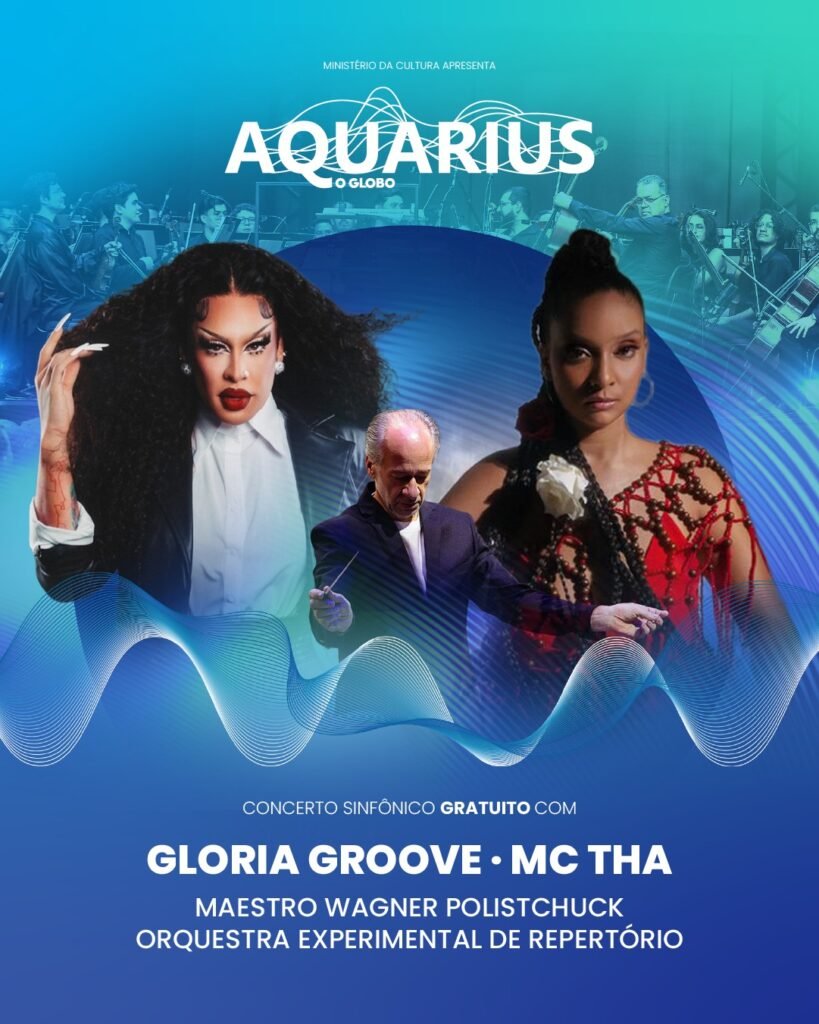 Gloria Groove e MC Tha se apresentam em concerto gratuito no Parque do Carmo